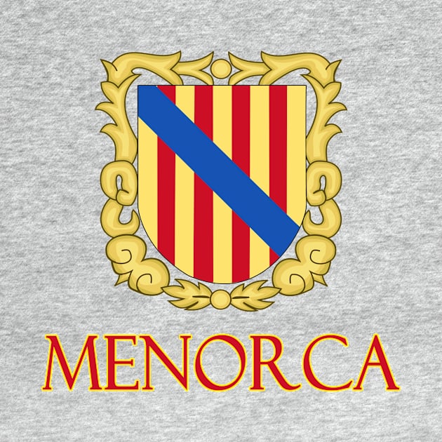 Menorca (Minorca), Balearic Islands, Spain - Coat of Arms Design by Naves